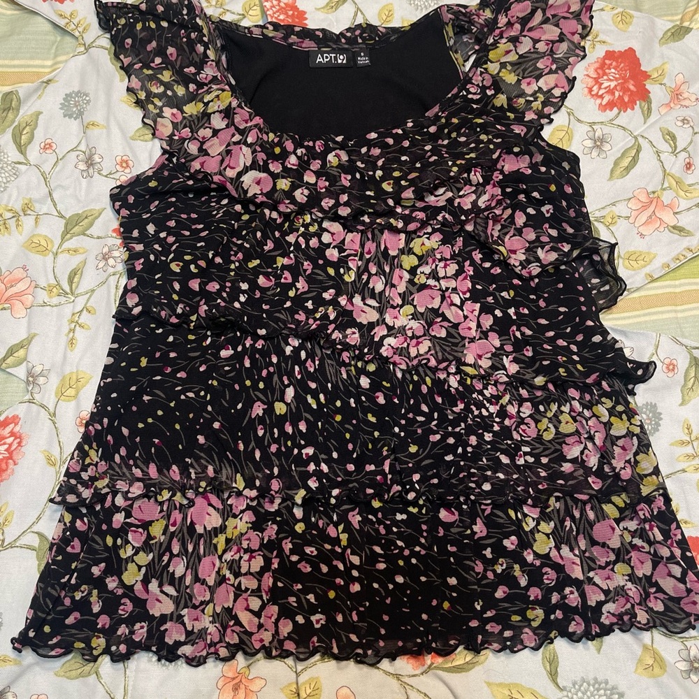 Y2k Apt.9 Ruffle Top - Picture 7 of 10